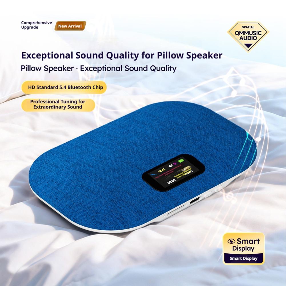 Smart Home Bone - Bluetooth-Kissenlautsprecher - Knochen- und Luftleitungs-Dualmodus, Verbesserter