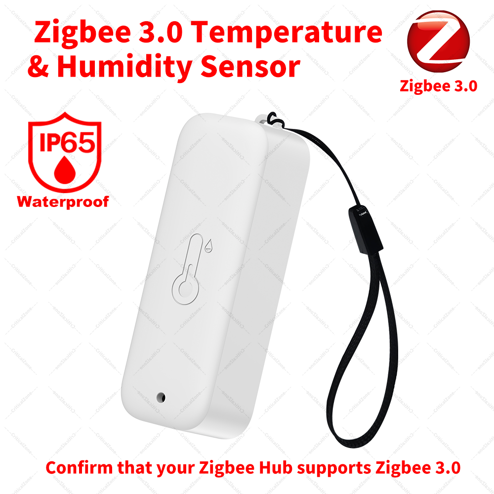 Smart Home Yandex - Zigbee 3.0 Temperatur- und Feuchtigkeitssensor, wasserdicht