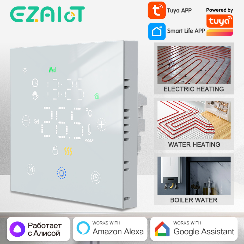 Smart Home Yandex - Smart Thermostat Tuya Wifi für Wasser/elektrische