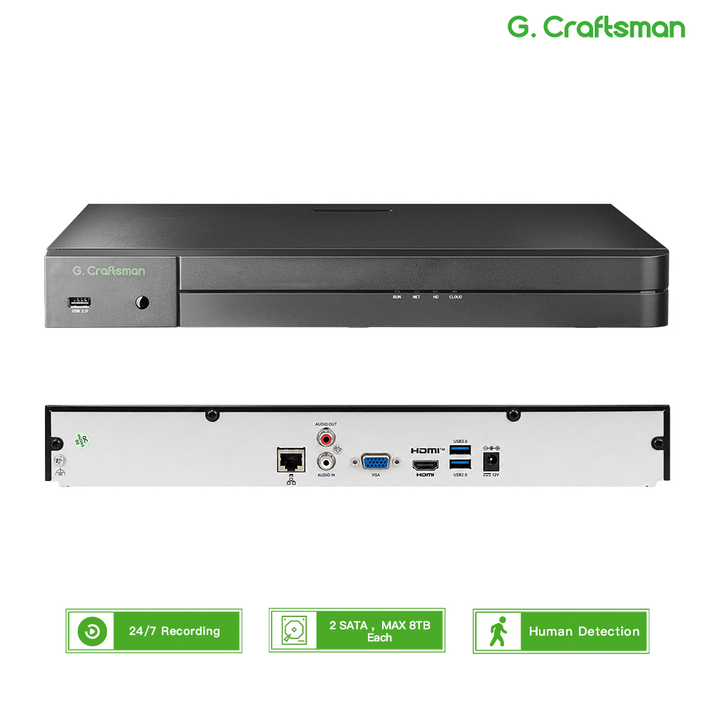 Security Ip Camera - UNI 32CH NVR 12MP Sicherheitsrekorder Registrierungssicherheits-IP-Kamerasystem,