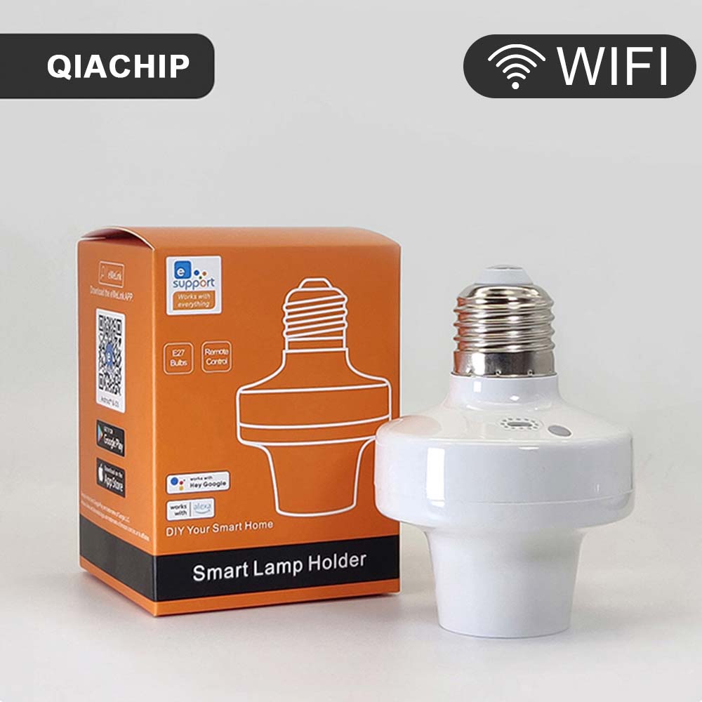 Alexa Compatible Bulb - EWelink E27 Lampenfassung Fernbedienung WiFi APP