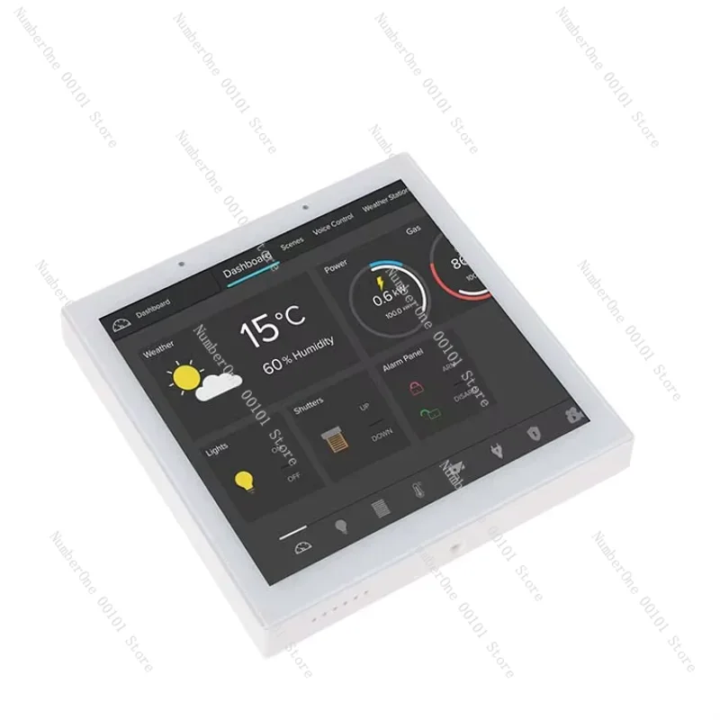 Smart Home Knx - Quad-Core 4-Zoll KNX Android Wandmontage-Touch-Tablet, Smart-Home-Wandsteuerungspanel