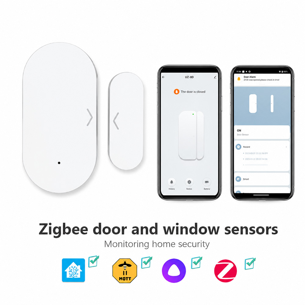 Smart Home Yandex - Zigbee 3.0 Tür-Fenster-Sensor Magnetkontakt Smart Home