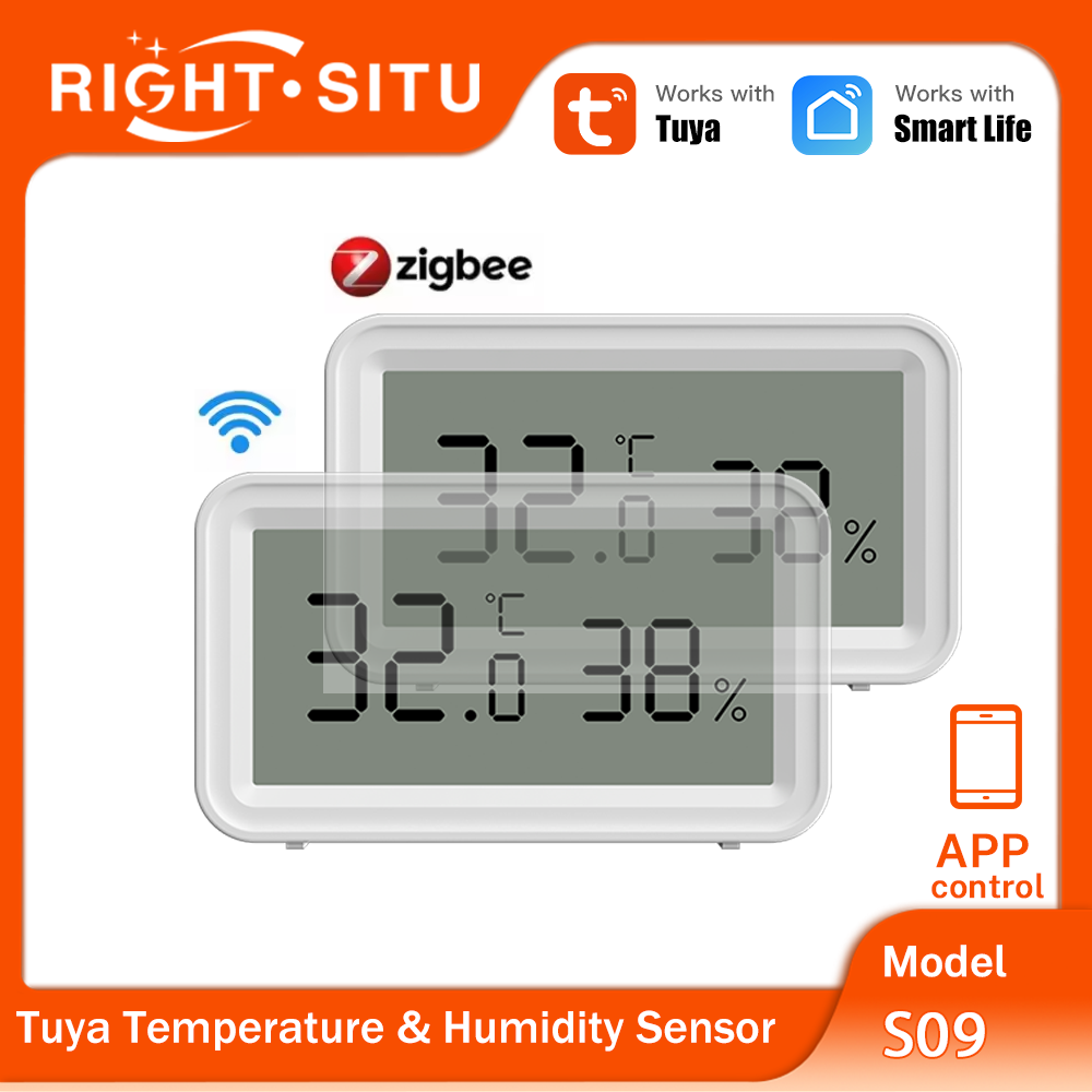 Smart Home Yandex - Tuya Zigbee WiFi Temperatur- und Feuchtigkeitssensor
