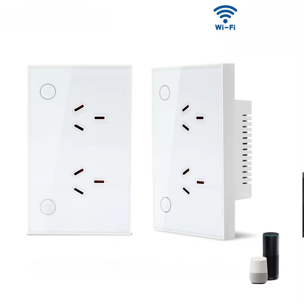 Smart Home Zigbee - Zigbee Wi-Fi Matter AU Smarte Wandsteckdose