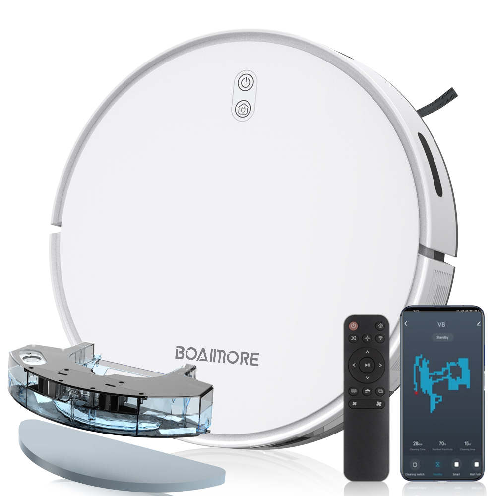 Vacuum Cleaner Smart Home - Roboter Staubsauger Combo Mopp Mit 6500PA