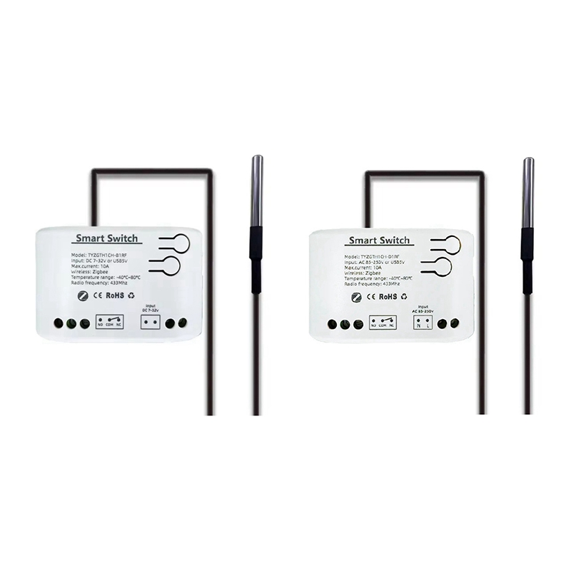 Smart Home Z Wave - FULL-Tuya Smart Zigbee-Schalter mit Temperatursensor, passiver