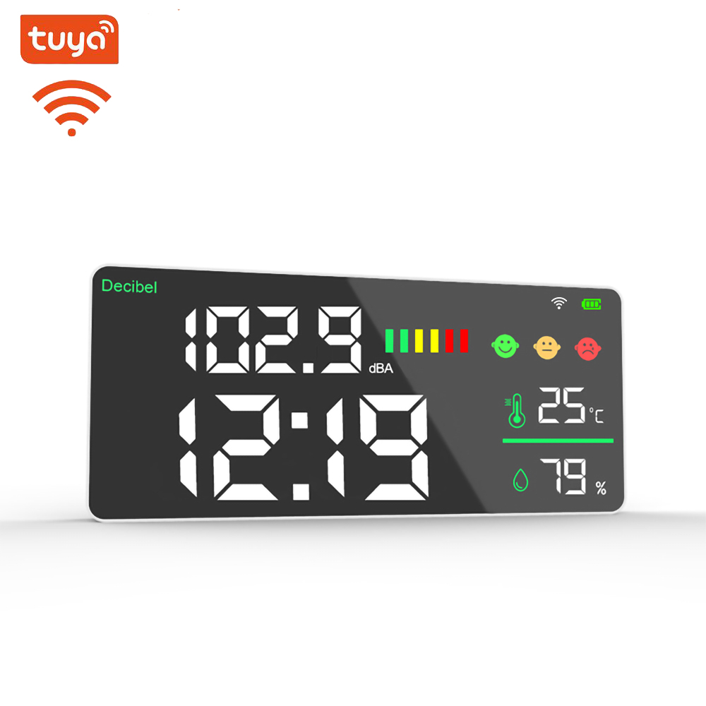 Alexa Compatible Bulb - Dienmern DM165A WIFI LED Display Dezibel