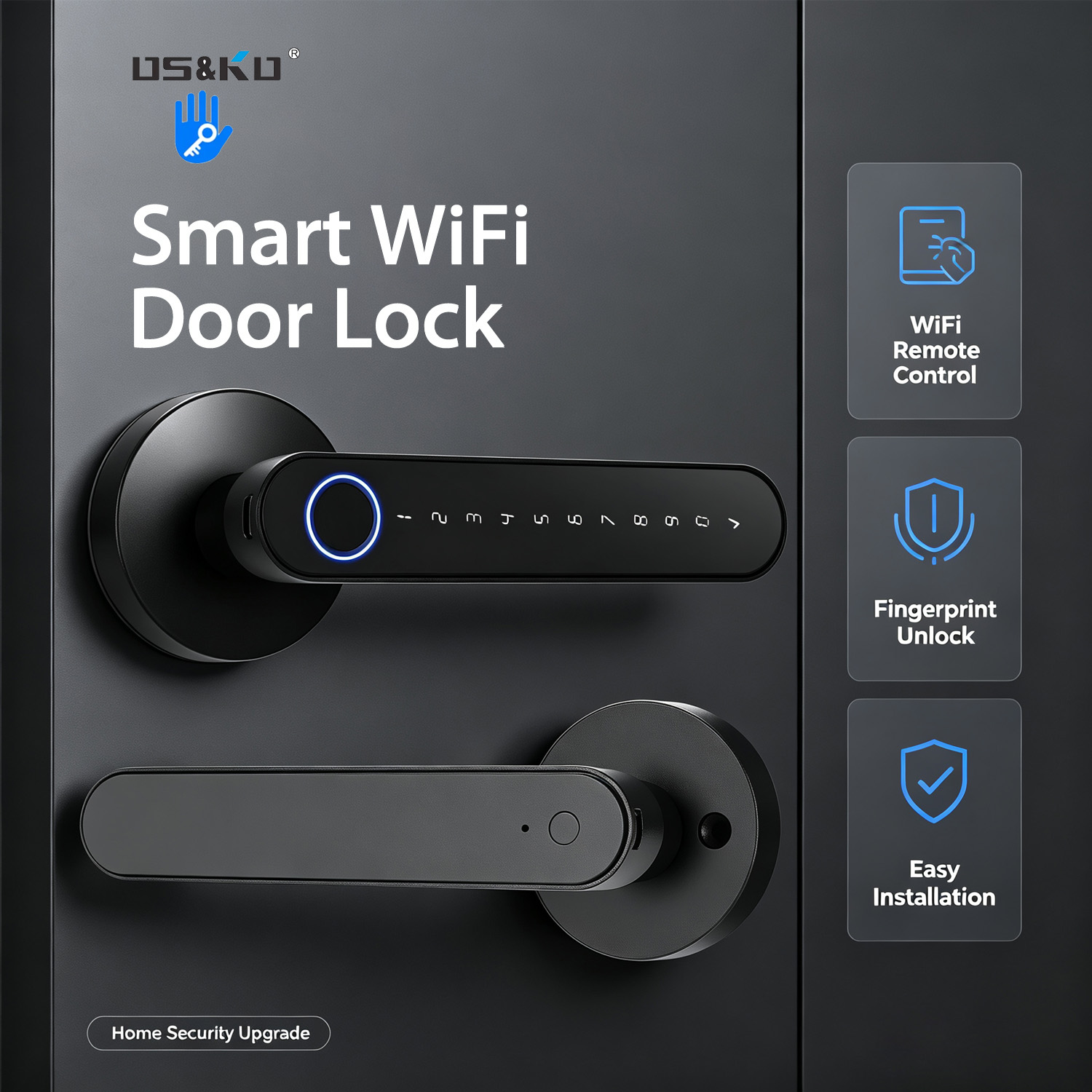 Airbnb Smart Home - TTLock Smartes Digitales Türschloss, 5-Wege Schlüsselloser