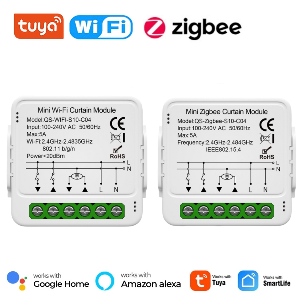 Smart Home Z Wave - Tuya WiFi Zigbee Smart Vorhang Schalter
