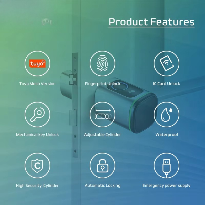 Tuya Wifi Smart Zylinder Türsc – Airbnb Smart Home Bewertung und Preis