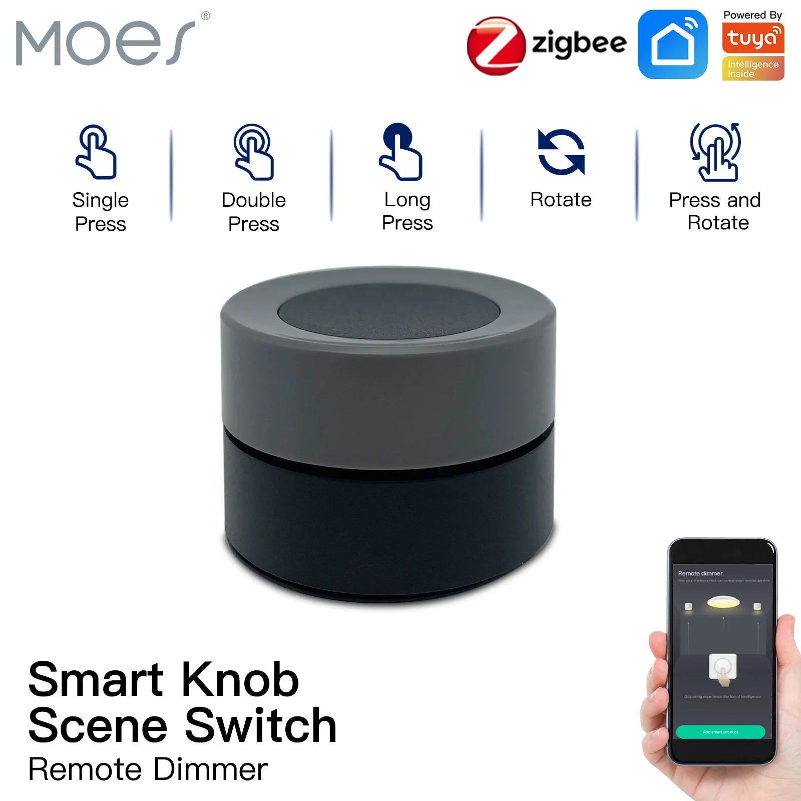 MOES Tuya ZigBee Smart Knob Sw – Smart Home Z Wave Bewertung und Preis