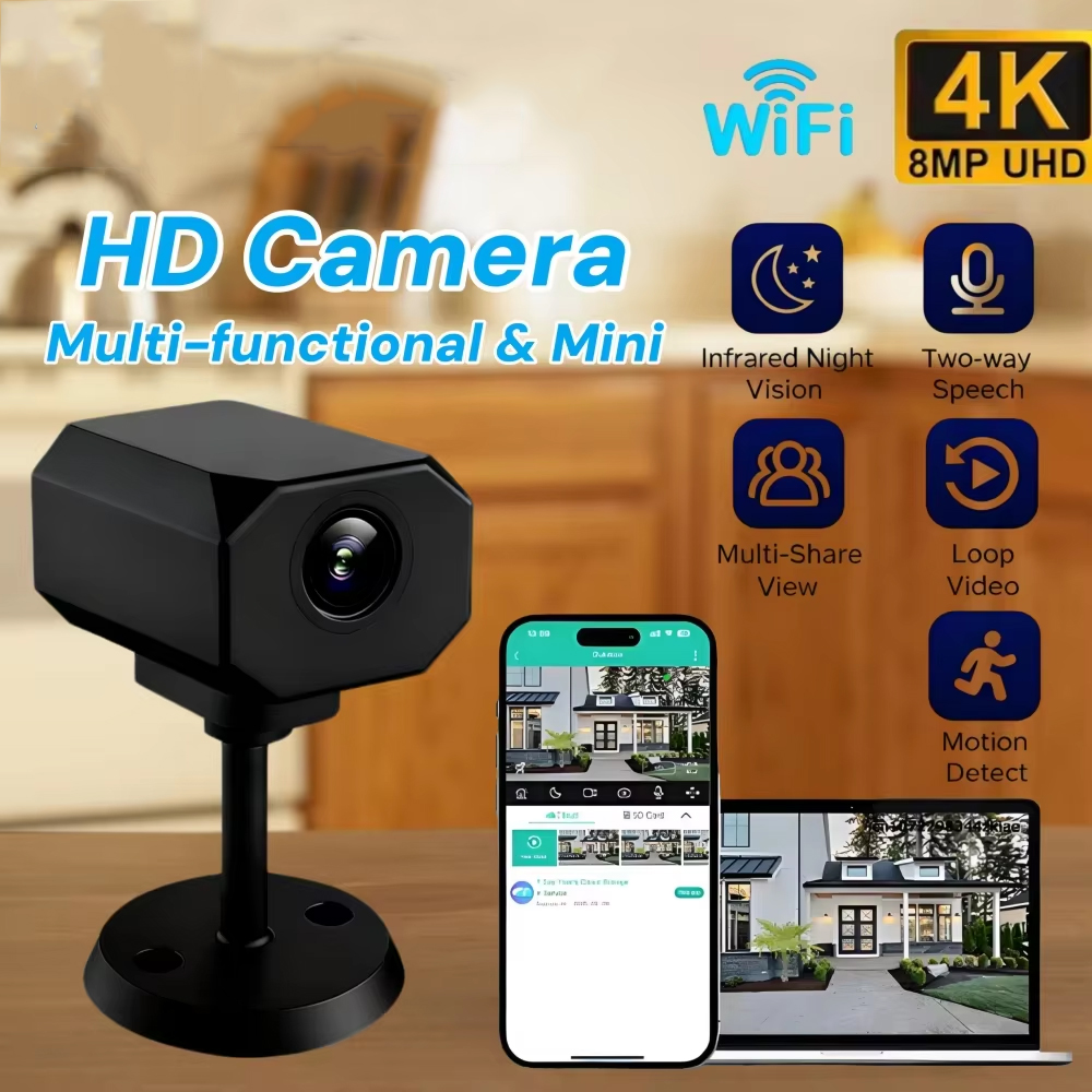 4K HD WiFi-Überwachungskamera  – Security Ip Camera Bewertung und Preis