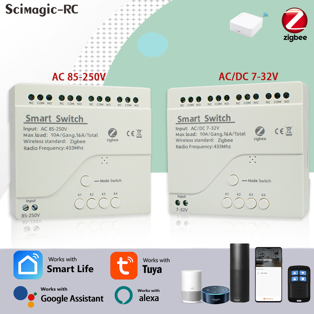 4CH Zigbee Tuya Smart Home Rel – Smart Home Zigbee Bewertung und Preis