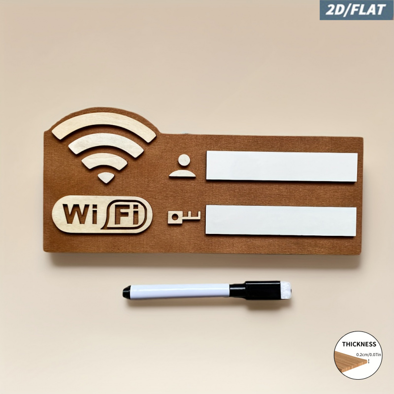 2D Holz-WLAN-Passwort-Schild m – Airbnb Smart Home Bewertung und Preis