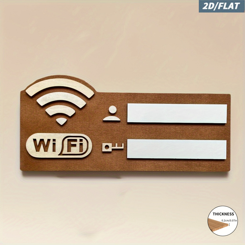2D Holz-WLAN-Passwort-Schild m – Airbnb Smart Home Bewertung und Preis