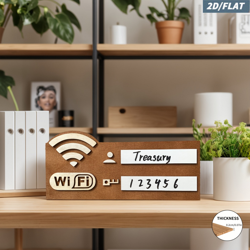 2D Holz-WLAN-Passwort-Schild m – Airbnb Smart Home Bewertung und Preis