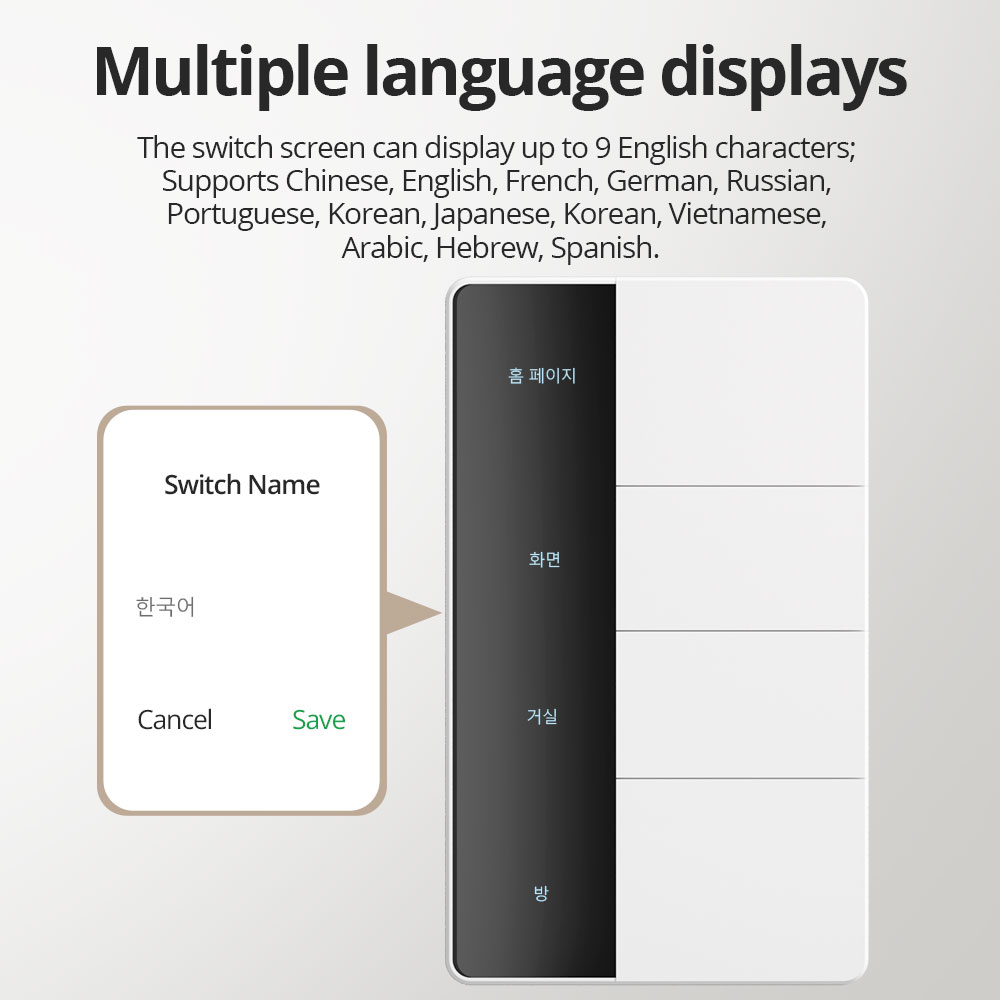 1234 Gang US-Typ Zigbee Druckl – Smart Home Zigbee Bewertung und Preis