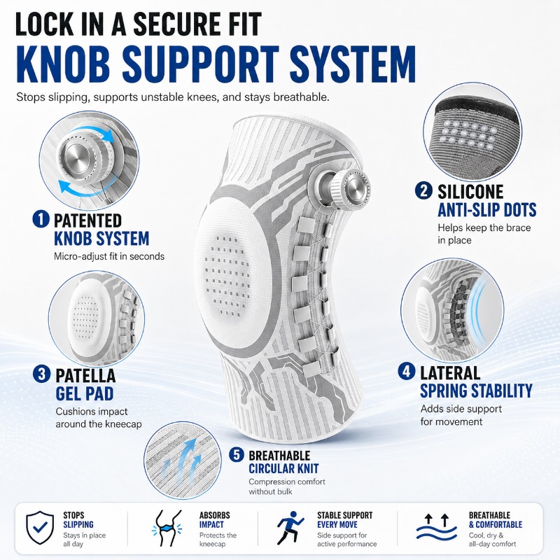 Intelligente Kniebandage mit D – Smart Home Bone Bewertung und Preis