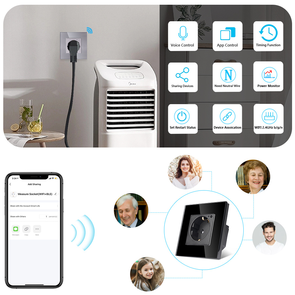 TAWOIA Wifi Steckdose EU Stand – Smart Home Yandex Bewertung und Preis