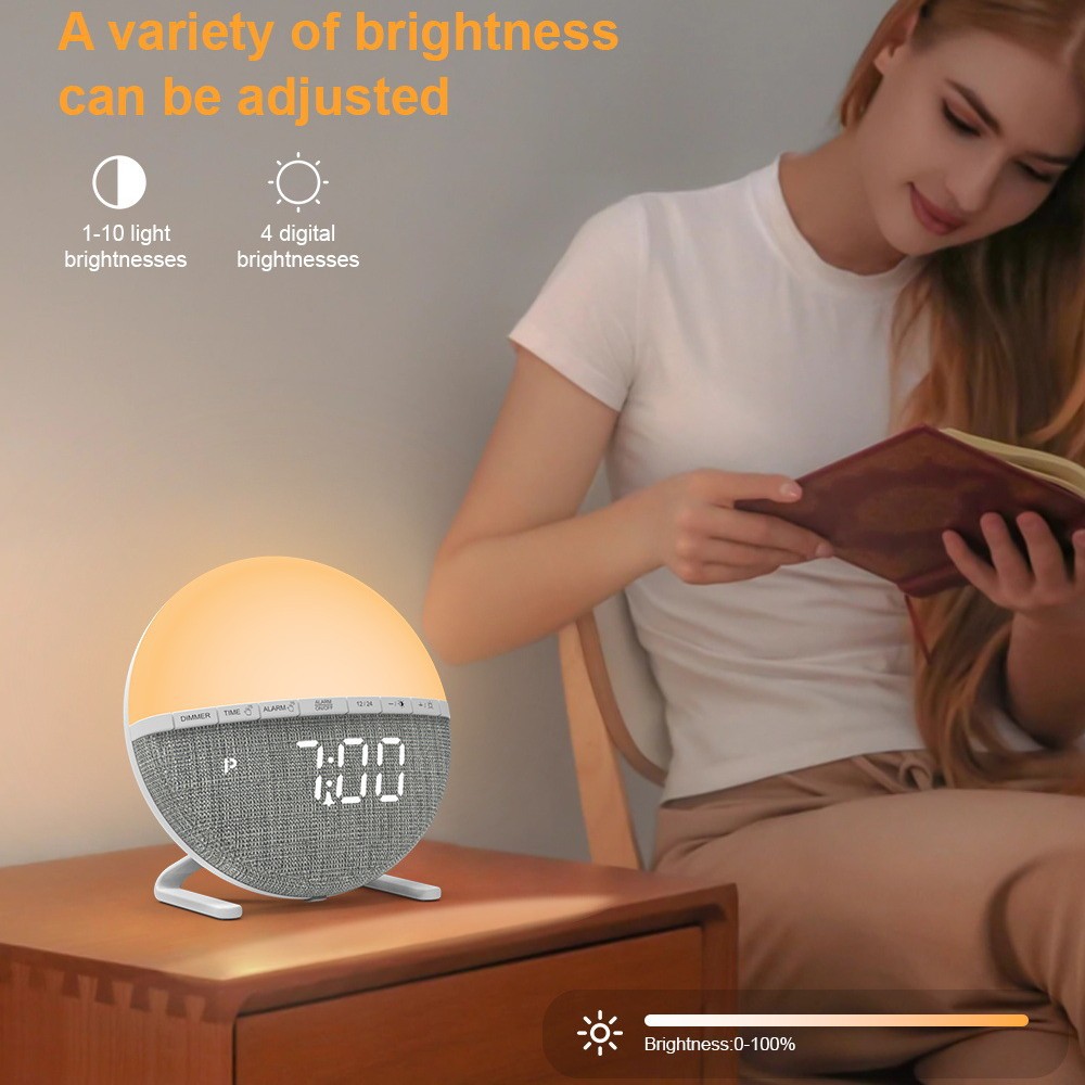 LED-Wecker mit Wecklicht, simu – Smart Home Simulation Bewertung und Preis