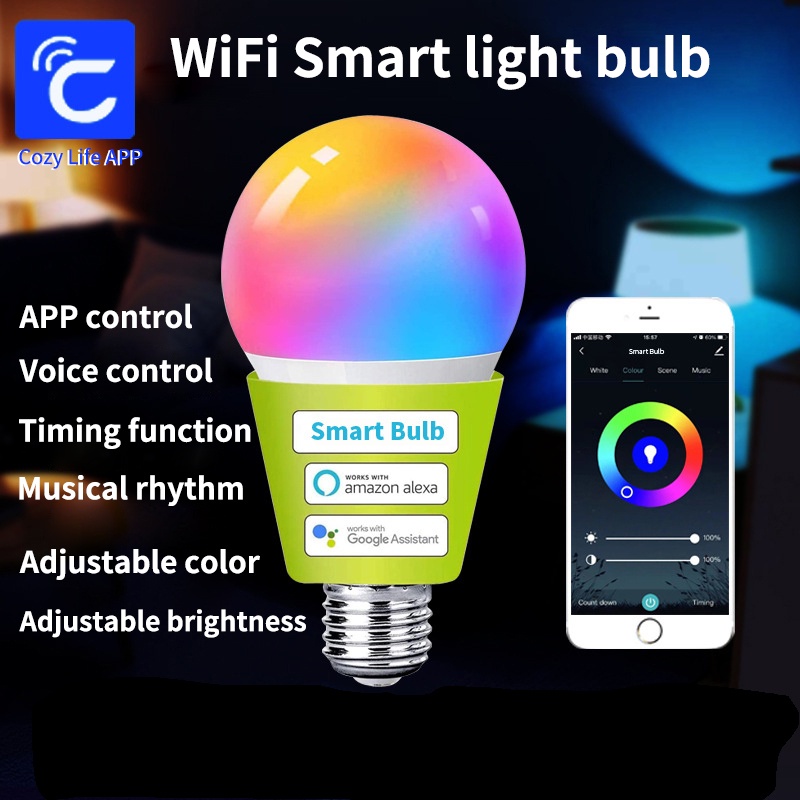 SIXWGH E27 Glühbirne WiFi 9W S – Alexa Compatible Bulb Bewertung und Preis
