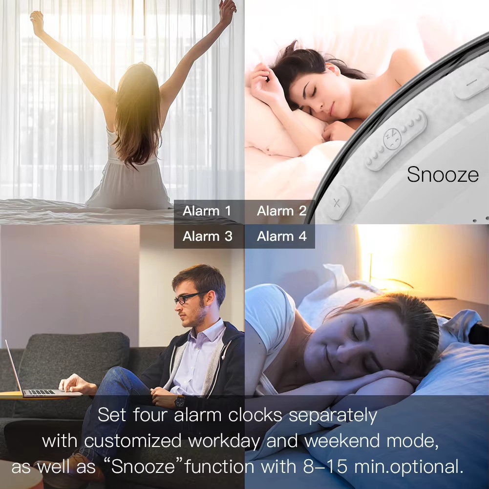 MOES WLAN-Wecker mit Smart-Lig – Smart Home Simulation Bewertung und Preis