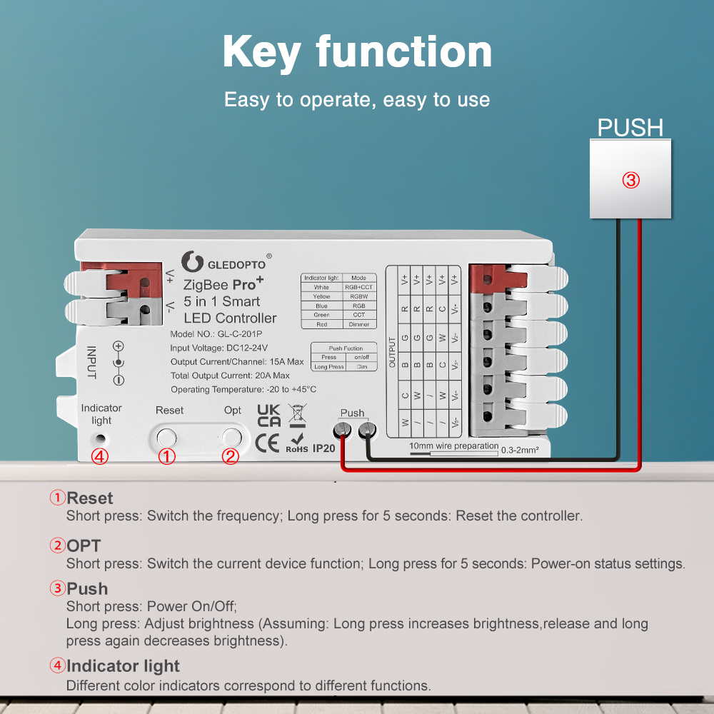 GLEDOPTO ZigBee 3.0 Pro+ 2-in- – Alexa Compatible Bulb Bewertung und Preis