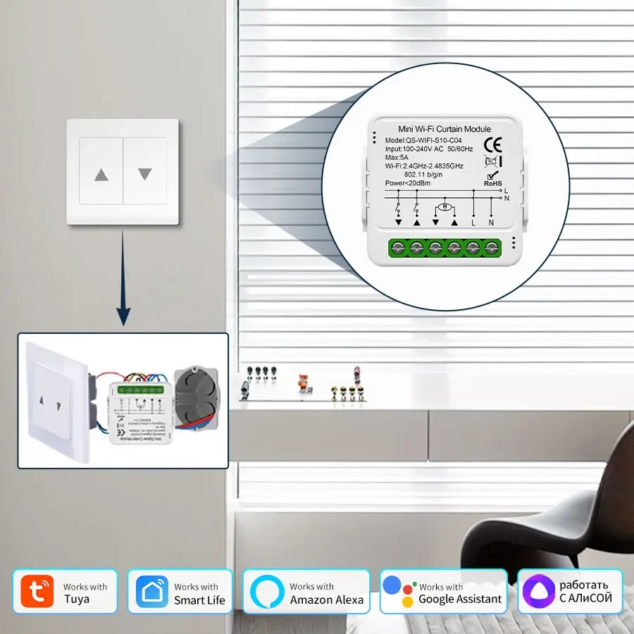 Tuya Smart ZigBee/WiFi Vorhang – Smart Home Z Wave Bewertung und Preis