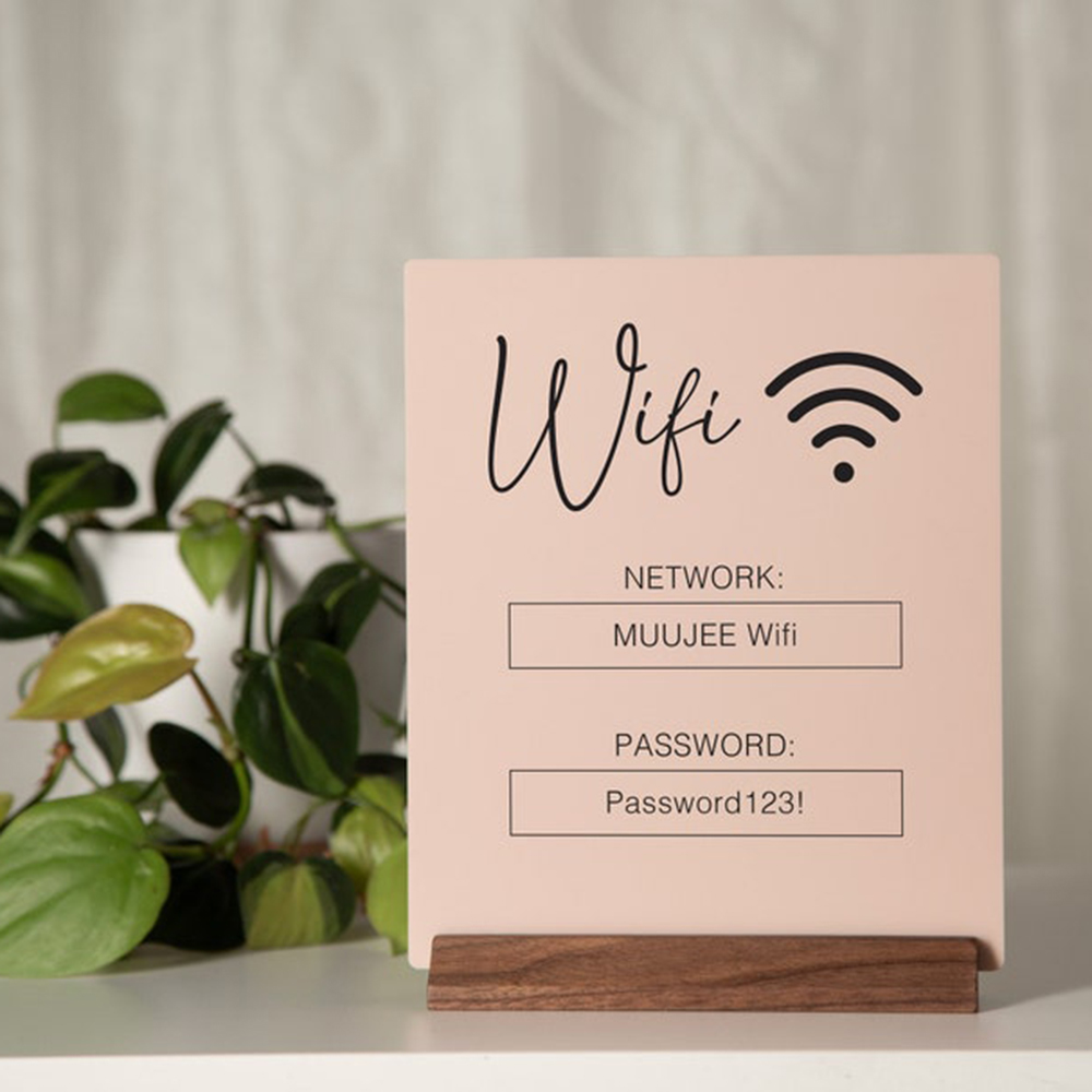 Kundenspezifisches WiFi-QR-Cod – Airbnb Smart Home Bewertung und Preis