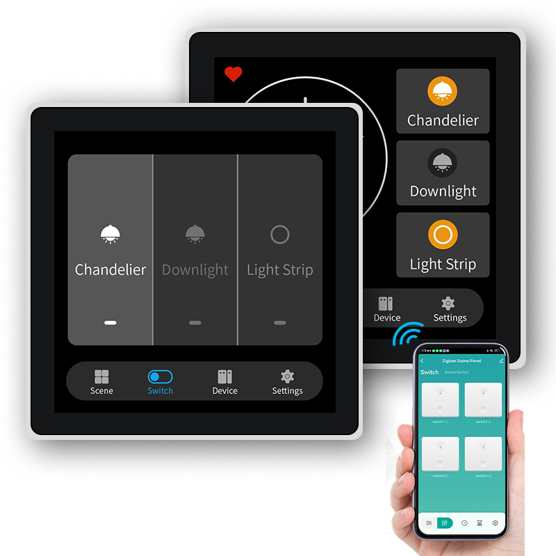 FUERS 4-Zoll-Touchscreen, mult – Smart Home Zigbee Bewertung und Preis