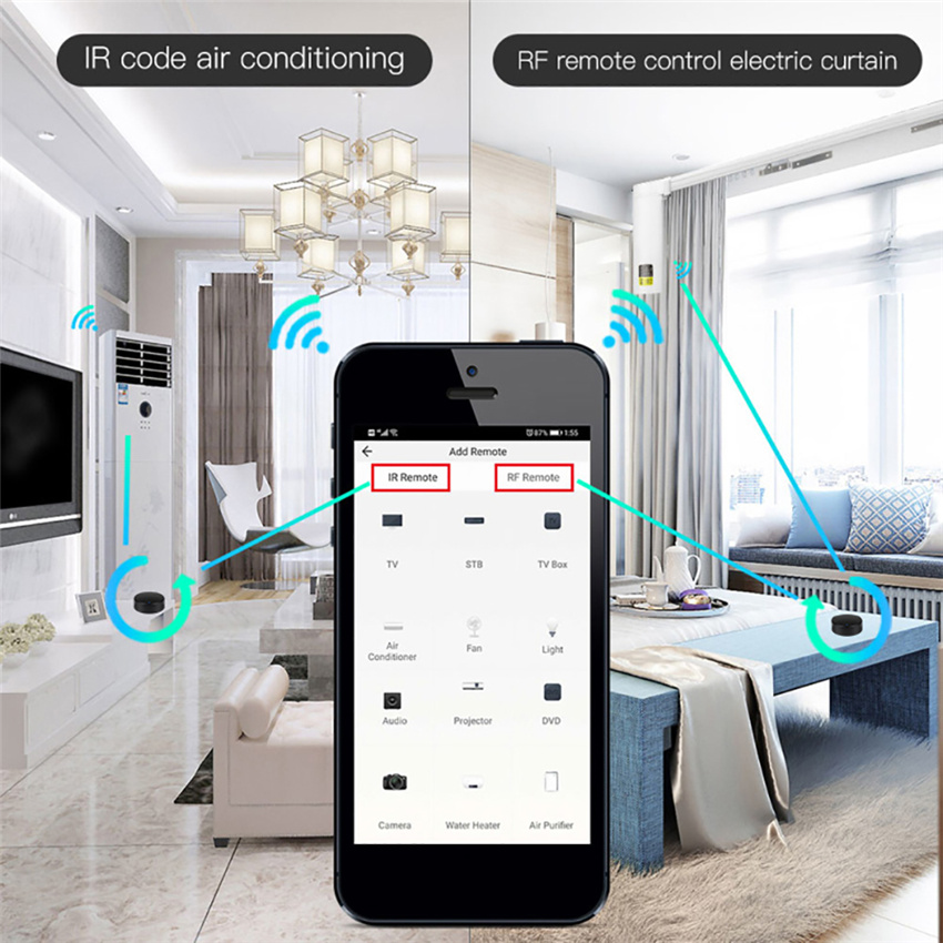 Tuya Smart RF IR Fernbedienung – Smart Home Lg Bewertung und Preis