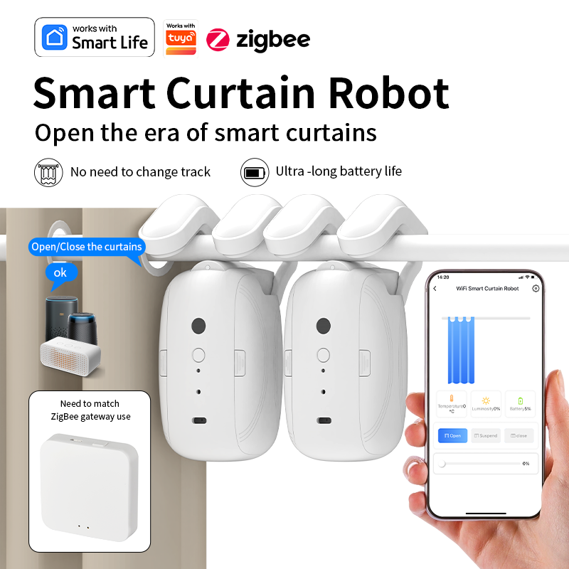 Zigbee Smart Vorhang Fahrer Ro – Smart Home Zigbee Bewertung und Preis