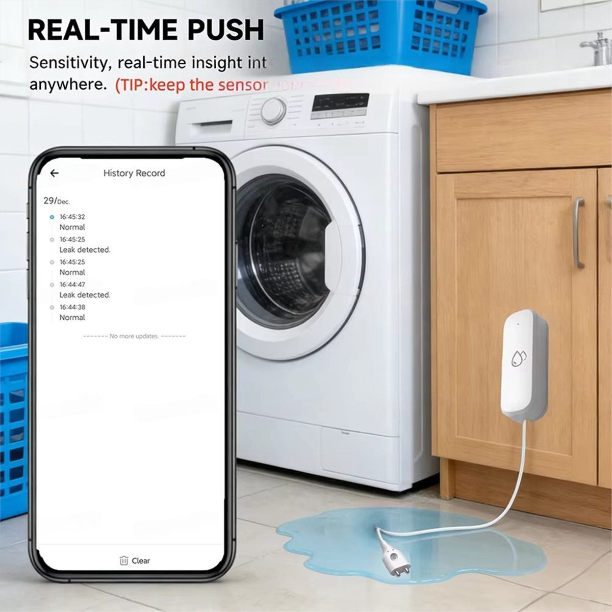 Kompatibler ZigBee Wasserleck- – Smart Home Zigbee Bewertung und Preis